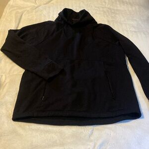 Black Athleta cowl neck sweatshirt
